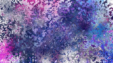 Soyut pas benzeri organik doku, canlı mermer renkler, paslanmış metal yüzey etkisi ve anlamlı kaotik desen.