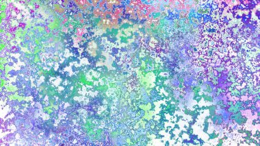 Soyut pas benzeri organik doku, canlı mermer renkler, paslanmış metal yüzey etkisi ve anlamlı kaotik desen.