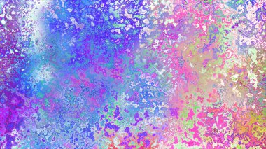 Soyut pas benzeri organik doku, canlı mermer renkler, paslanmış metal yüzey etkisi ve anlamlı kaotik desen.