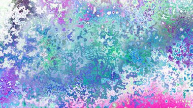 Soyut pas benzeri organik doku, canlı mermer renkler, paslanmış metal yüzey etkisi ve anlamlı kaotik desen.