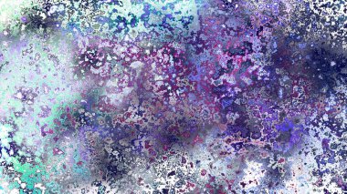 Soyut pas benzeri organik doku, canlı mermer renkler, paslanmış metal yüzey etkisi ve anlamlı kaotik desen.