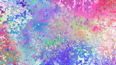 Soyut pas benzeri organik doku, canlı mermer renkler, paslanmış metal yüzey etkisi ve anlamlı kaotik desen.