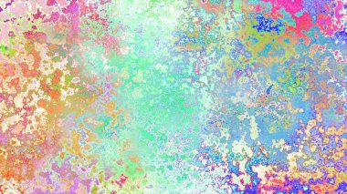 Soyut pas benzeri organik doku, canlı mermer renkler, paslanmış metal yüzey etkisi ve anlamlı kaotik desen.