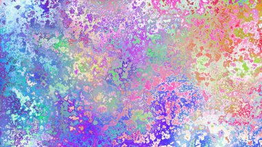 Soyut pas benzeri organik doku, canlı mermer renkler, paslanmış metal yüzey etkisi ve anlamlı kaotik desen.