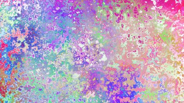 Soyut pas benzeri organik doku, canlı mermer renkler, paslanmış metal yüzey etkisi ve anlamlı kaotik desen.