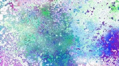 Soyut pas benzeri organik doku, canlı mermer renkler, paslanmış metal yüzey etkisi ve anlamlı kaotik desen.