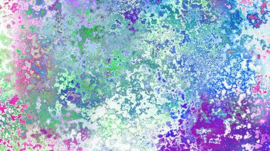 Soyut pas benzeri organik doku, canlı mermer renkler, paslanmış metal yüzey etkisi ve anlamlı kaotik desen.