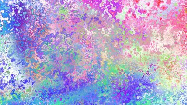 Soyut pas benzeri organik doku, canlı mermer renkler, paslanmış metal yüzey etkisi ve anlamlı kaotik desen.