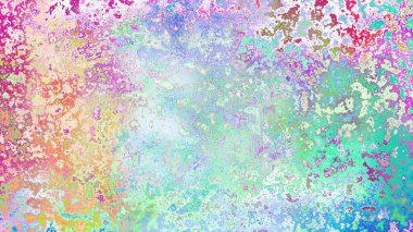 Soyut pas benzeri organik doku, canlı mermer renkler, paslanmış metal yüzey etkisi ve anlamlı kaotik desen.