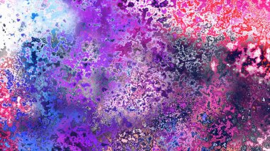 Soyut pas benzeri organik doku, canlı mermer renkler, paslanmış metal yüzey etkisi ve anlamlı kaotik desen.