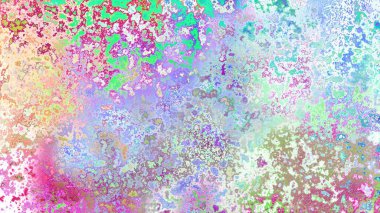 Soyut pas benzeri organik doku, canlı mermer renkler, paslanmış metal yüzey etkisi ve anlamlı kaotik desen.