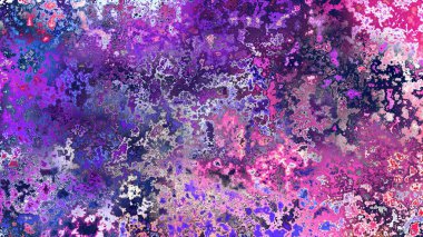 Soyut pas benzeri organik doku, canlı mermer renkler, paslanmış metal yüzey etkisi ve anlamlı kaotik desen.