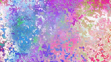 Soyut pas benzeri organik doku, canlı mermer renkler, paslanmış metal yüzey etkisi ve anlamlı kaotik desen.