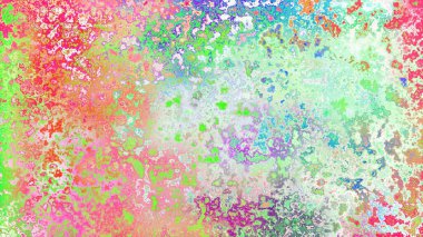 Soyut pas benzeri organik doku, canlı mermer renkler, paslanmış metal yüzey etkisi ve anlamlı kaotik desen.