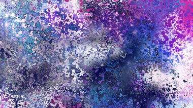 Soyut pas benzeri organik doku, canlı mermer renkler, paslanmış metal yüzey etkisi ve anlamlı kaotik desen.