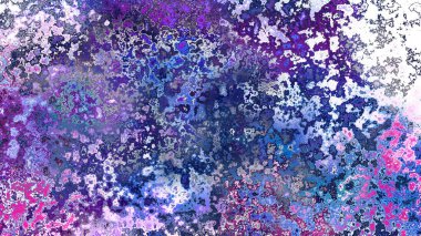 Soyut pas benzeri organik doku, canlı mermer renkler, paslanmış metal yüzey etkisi ve anlamlı kaotik desen.