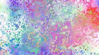 Soyut pas benzeri organik doku, canlı mermer renkler, paslanmış metal yüzey etkisi ve anlamlı kaotik desen.