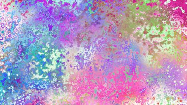 Soyut pas benzeri organik doku, canlı mermer renkler, paslanmış metal yüzey etkisi ve anlamlı kaotik desen.