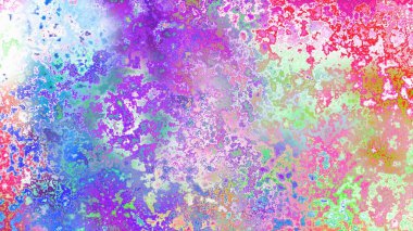 Soyut pas benzeri organik doku, canlı mermer renkler, paslanmış metal yüzey etkisi ve anlamlı kaotik desen.