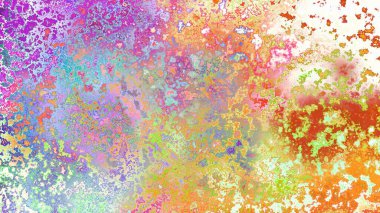 Soyut pas benzeri organik doku, canlı mermer renkler, paslanmış metal yüzey etkisi ve anlamlı kaotik desen.