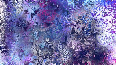 Soyut pas benzeri organik doku, canlı mermer renkler, paslanmış metal yüzey etkisi ve anlamlı kaotik desen.