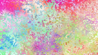 Soyut pas benzeri organik doku, canlı mermer renkler, paslanmış metal yüzey etkisi ve anlamlı kaotik desen.