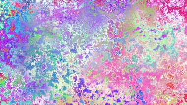 Soyut pas benzeri organik doku, canlı mermer renkler, paslanmış metal yüzey etkisi ve anlamlı kaotik desen.