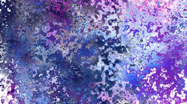 Soyut pas benzeri organik doku, canlı mermer renkler, paslanmış metal yüzey etkisi ve anlamlı kaotik desen.