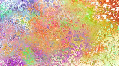 Soyut pas benzeri organik doku, canlı mermer renkler, paslanmış metal yüzey etkisi ve anlamlı kaotik desen.