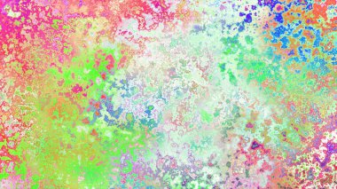 Soyut pas benzeri organik doku, canlı mermer renkler, paslanmış metal yüzey etkisi ve anlamlı kaotik desen.