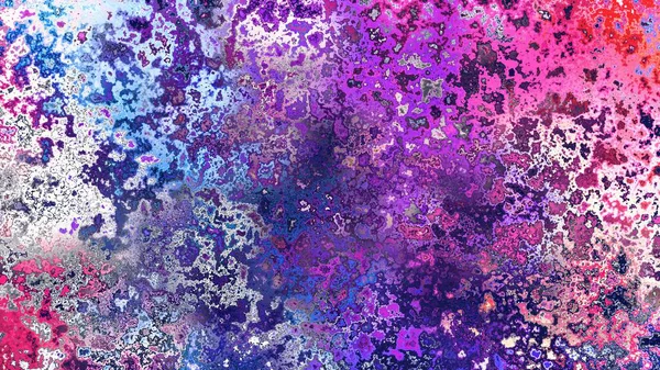 Soyut pas benzeri organik doku, canlı mermer renkler, paslanmış metal yüzey etkisi ve anlamlı kaotik desen.