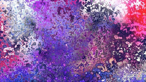 Soyut pas benzeri organik doku, canlı mermer renkler, paslanmış metal yüzey etkisi ve anlamlı kaotik desen.