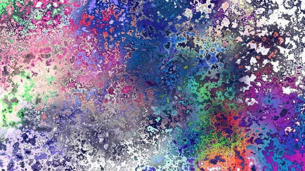 Soyut pas benzeri organik doku, canlı mermer renkler, paslanmış metal yüzey etkisi ve anlamlı kaotik desen.