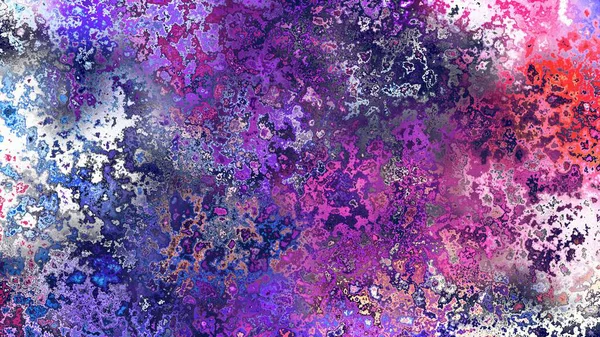 Soyut pas benzeri organik doku, canlı mermer renkler, paslanmış metal yüzey etkisi ve anlamlı kaotik desen.