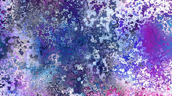 Soyut pas benzeri organik doku, canlı mermer renkler, paslanmış metal yüzey etkisi ve anlamlı kaotik desen.