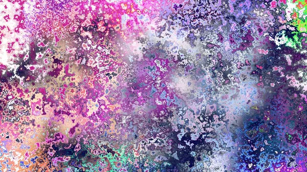 Soyut pas benzeri organik doku, canlı mermer renkler, paslanmış metal yüzey etkisi ve anlamlı kaotik desen.