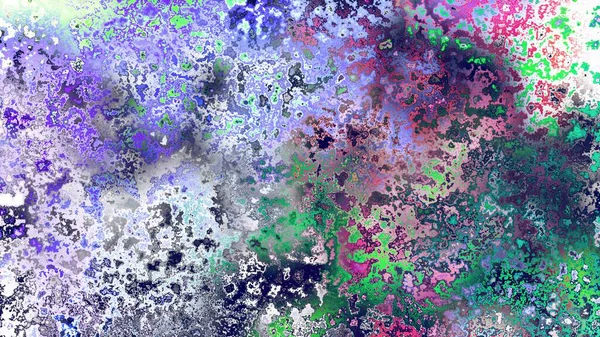 Soyut pas benzeri organik doku, canlı mermer renkler, paslanmış metal yüzey etkisi ve anlamlı kaotik desen.