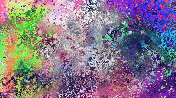 Soyut pas benzeri organik doku, canlı mermer renkler, paslanmış metal yüzey etkisi ve anlamlı kaotik desen.