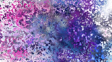 Soyut pas benzeri organik doku, canlı mermer renkler, paslanmış metal yüzey etkisi ve anlamlı kaotik desen.