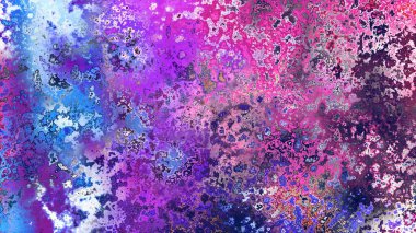 Soyut pas benzeri organik doku, canlı mermer renkler, paslanmış metal yüzey etkisi ve anlamlı kaotik desen.