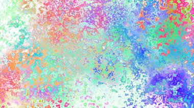 Soyut pas benzeri organik doku, canlı mermer renkler, paslanmış metal yüzey etkisi ve anlamlı kaotik desen.