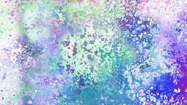 Soyut pas benzeri organik doku, canlı mermer renkler, paslanmış metal yüzey etkisi ve anlamlı kaotik desen.