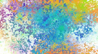 Soyut pas benzeri organik doku, canlı mermer renkler, paslanmış metal yüzey etkisi ve anlamlı kaotik desen.