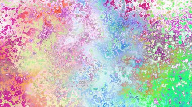 Soyut pas benzeri organik doku, canlı mermer renkler, paslanmış metal yüzey etkisi ve anlamlı kaotik desen.