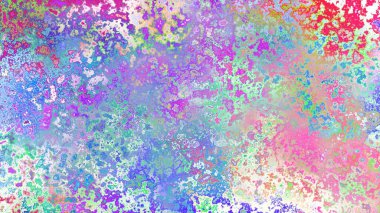 Soyut pas benzeri organik doku, canlı mermer renkler, paslanmış metal yüzey etkisi ve anlamlı kaotik desen.