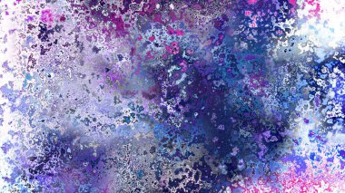 Soyut pas benzeri organik doku, canlı mermer renkler, paslanmış metal yüzey etkisi ve anlamlı kaotik desen.