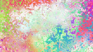 Soyut pas benzeri organik doku, canlı mermer renkler, paslanmış metal yüzey etkisi ve anlamlı kaotik desen.