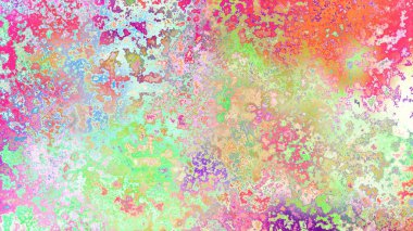 Soyut pas benzeri organik doku, canlı mermer renkler, paslanmış metal yüzey etkisi ve anlamlı kaotik desen.