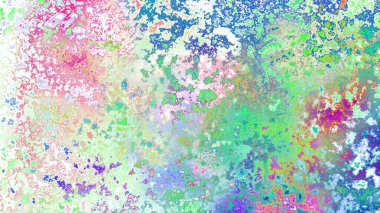 Soyut pas benzeri organik doku, canlı mermer renkler, paslanmış metal yüzey etkisi ve anlamlı kaotik desen.