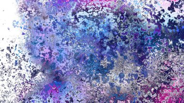 Soyut pas benzeri organik doku, canlı mermer renkler, paslanmış metal yüzey etkisi ve anlamlı kaotik desen.